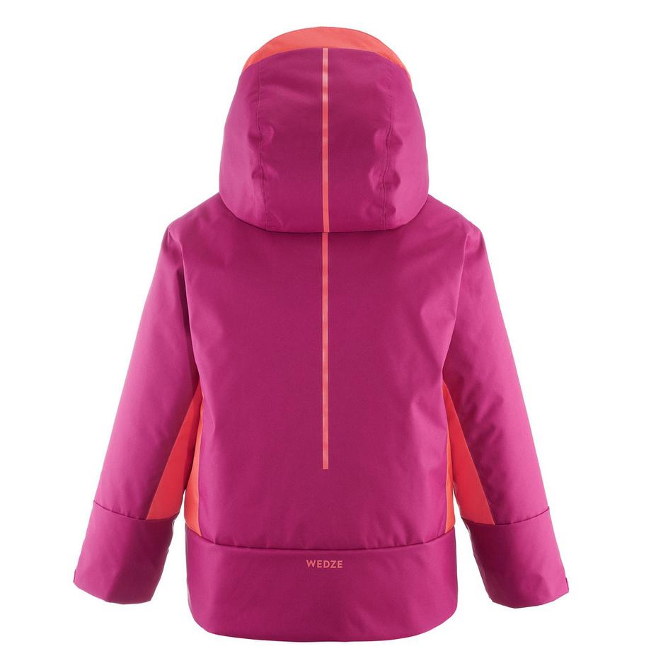 WEDZE  Skijacke 500 Pull'n Fit Kinder koralle 