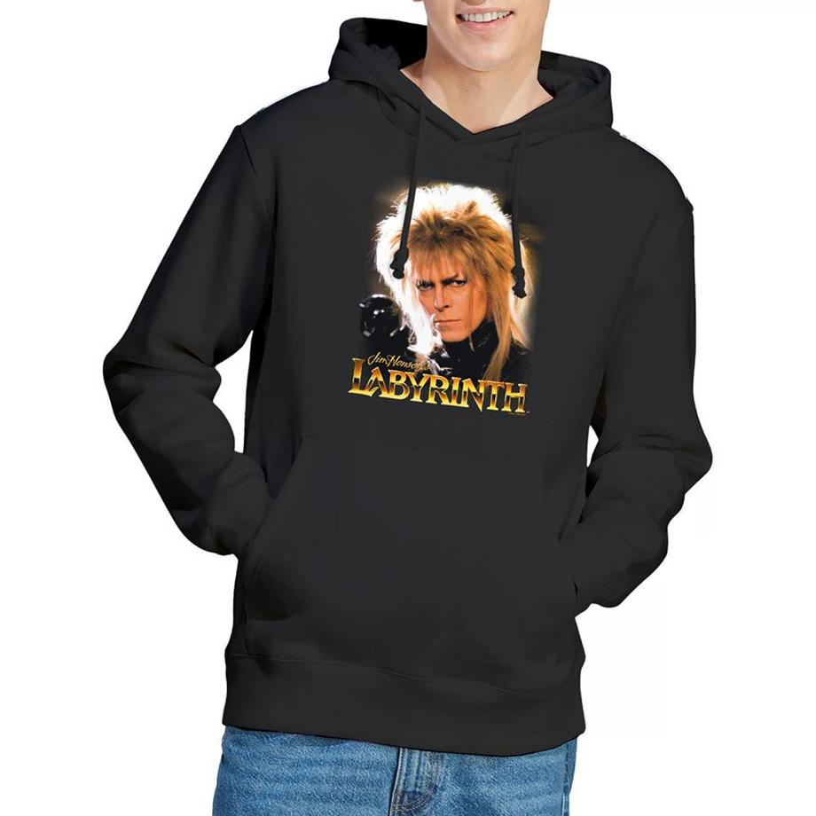 Labyrinth  Sweat à capuche motif Jareth le roi des gobelins 