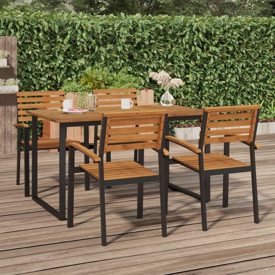 VidaXL Gartentisch akazienholz  