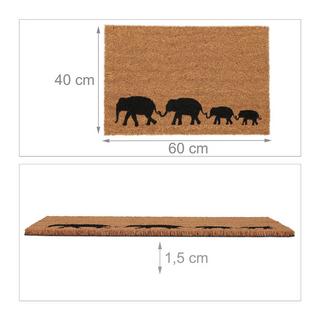 B2X Zerbino in cocco Elefanti  