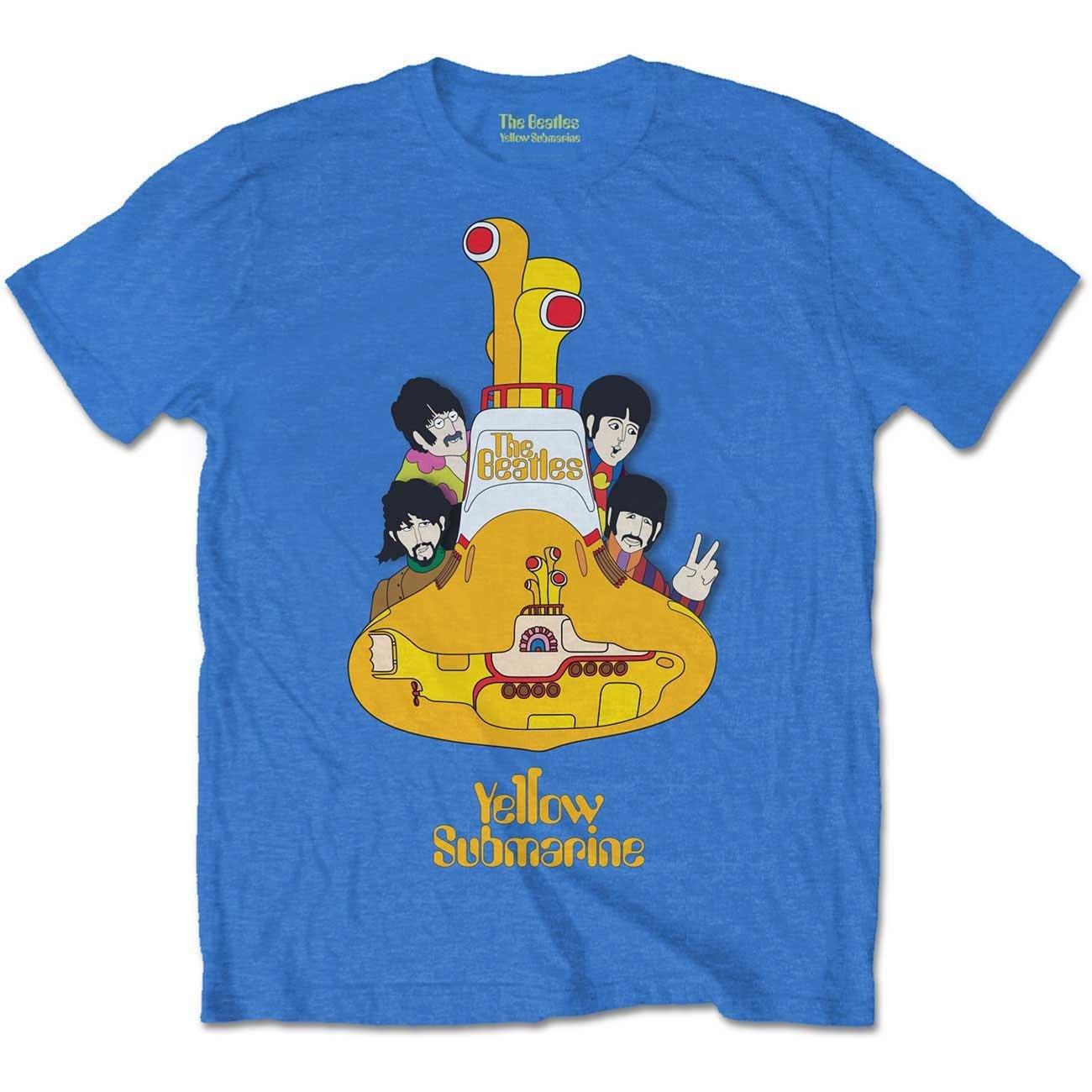 Image of Yellow Submarine Tshirt Jungen Blau 140
