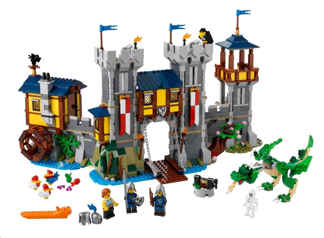 LEGO®  Creator 31120 - Mittelalterliche Burg, 3-in-1-Spielset 