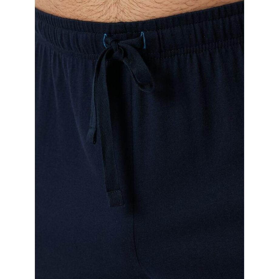 Schiesser Gestreiftes Langarm V-Ausschnitt Pyjama Set  