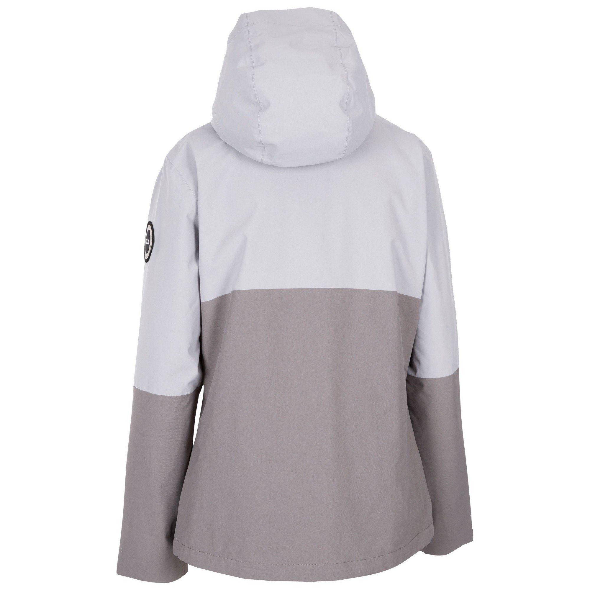 Image of Quincy Jacke, Wasserfest Damen Platin grau XL