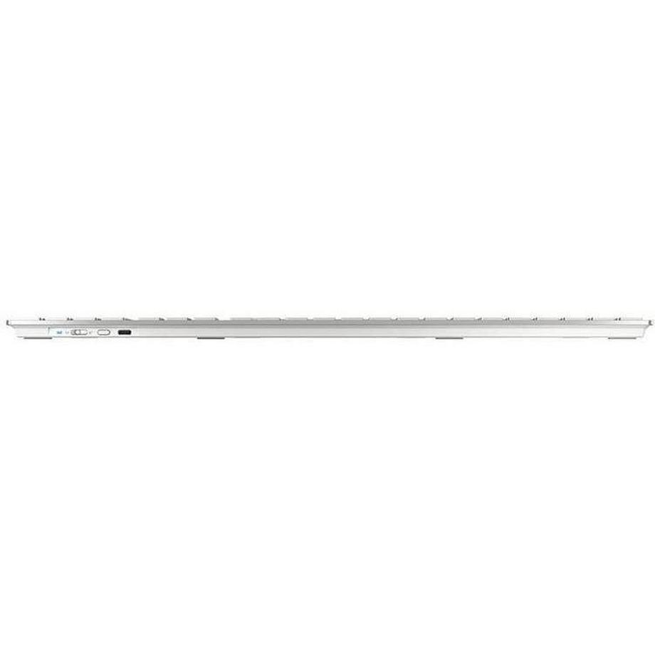 Cherry  Tastatur-Maus-Set DW 9100 Slim Weiss / Silber 