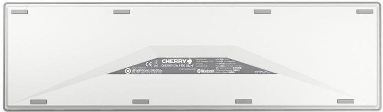 Cherry  Desktop DW 9100 Slim weiss-silber USB, gelasert 