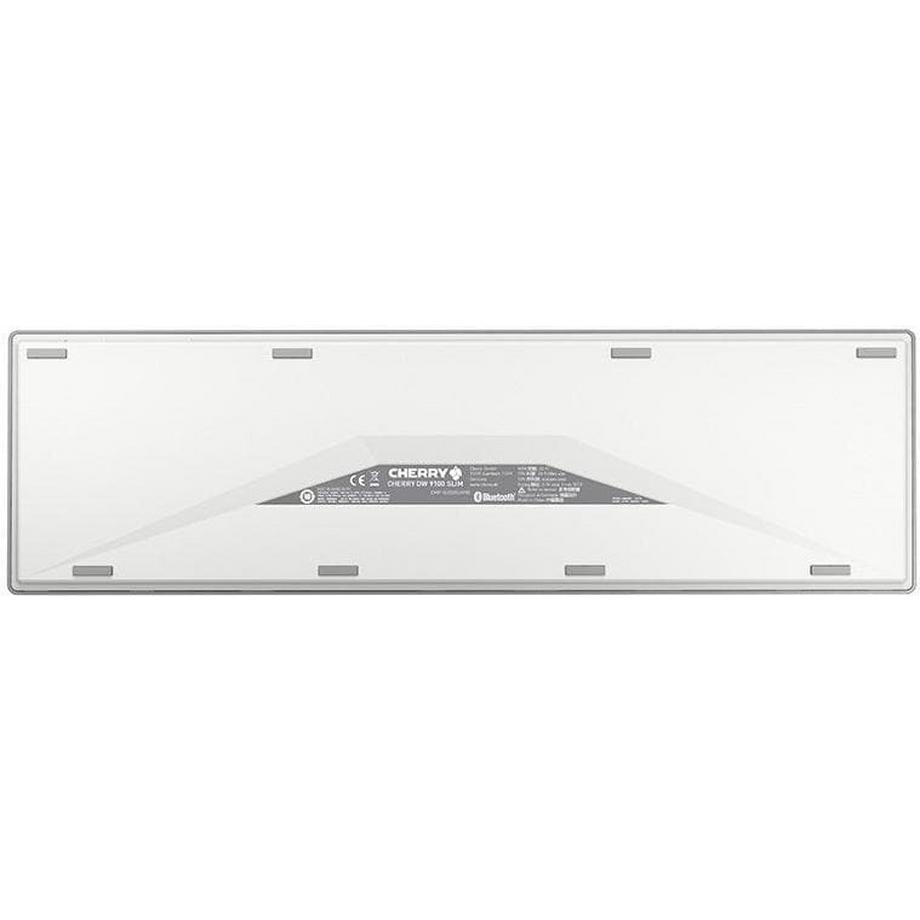 Cherry  Tastatur-Maus-Set DW 9100 Slim Weiss / Silber 