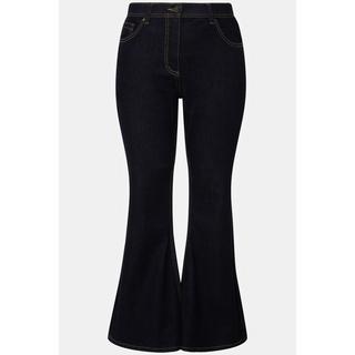 Ulla Popken  Jeans boot cut modello Marie con taglio svasato e materiale riciclato 