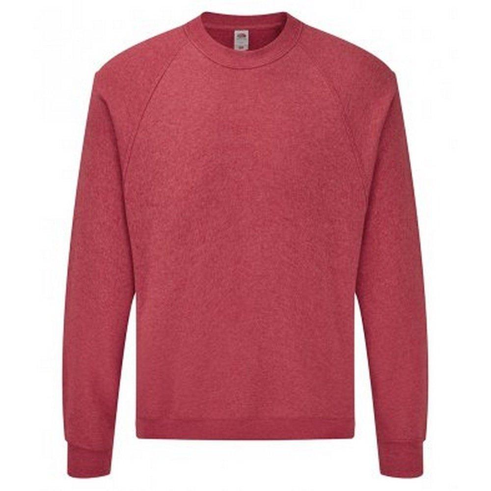 Image of Klassische Raglan Sweatshirt Damen Rot Bunt XL