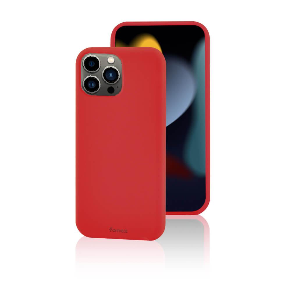 Fonex  iPhone 14 Pro Max - Fonex Pure Touch Silikonhülle Rot 