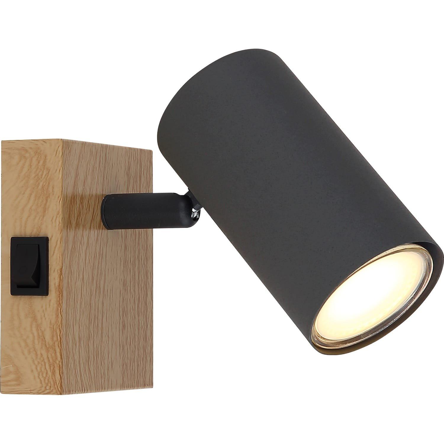 Image of Strahler Robby Metall Graphit dunkel 1xGU10 Strahler Robby Metall Graphit dunkel 1xGU10