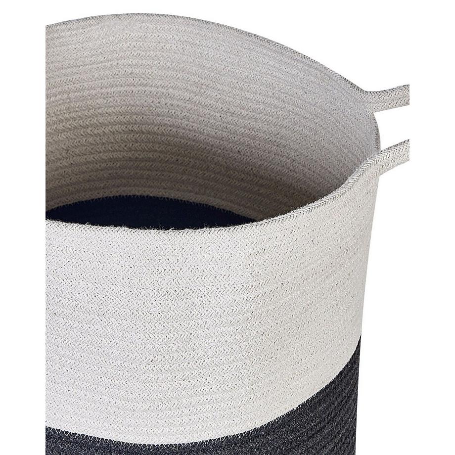 Beliani Korb aus Baumwolle Boho PAZHA  