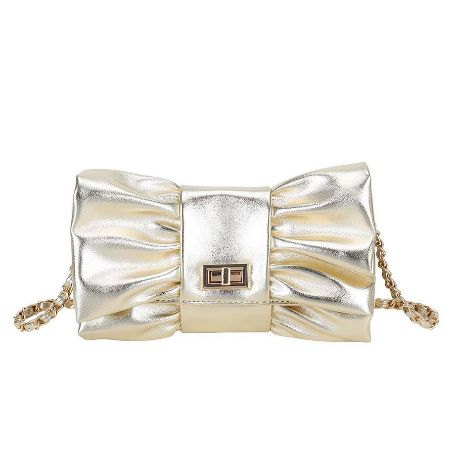 Clutch Tasche mit Schleife