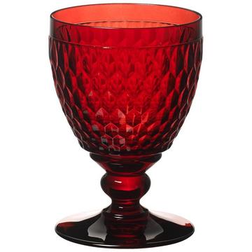 Wasserglas red Boston coloured