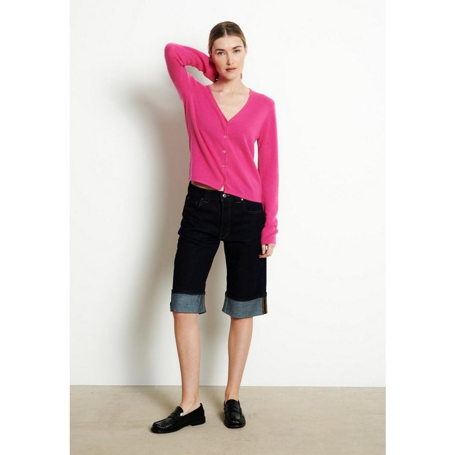 Studio Cashmere8 LILLY 7 Cardigan scollo a V aderente  