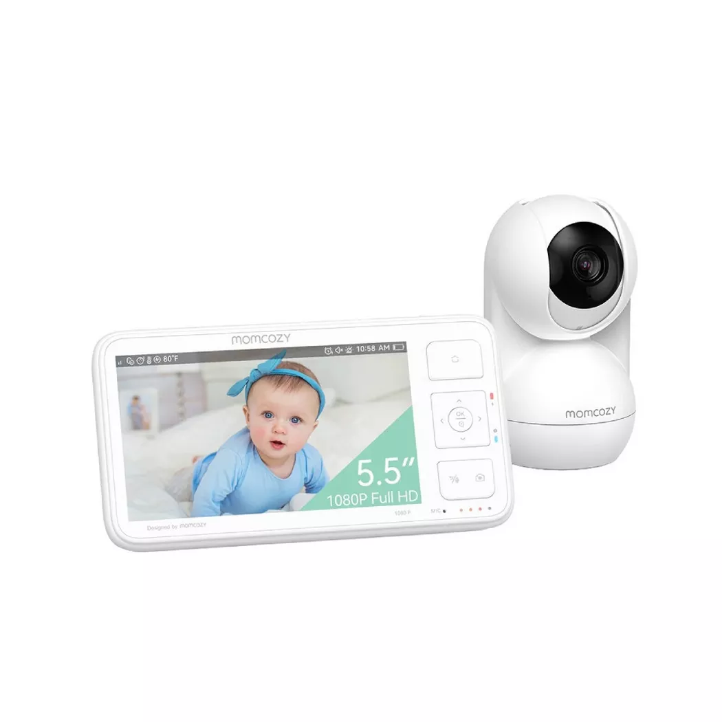 Momcozy - Video-Babyphone BM03, Weiss