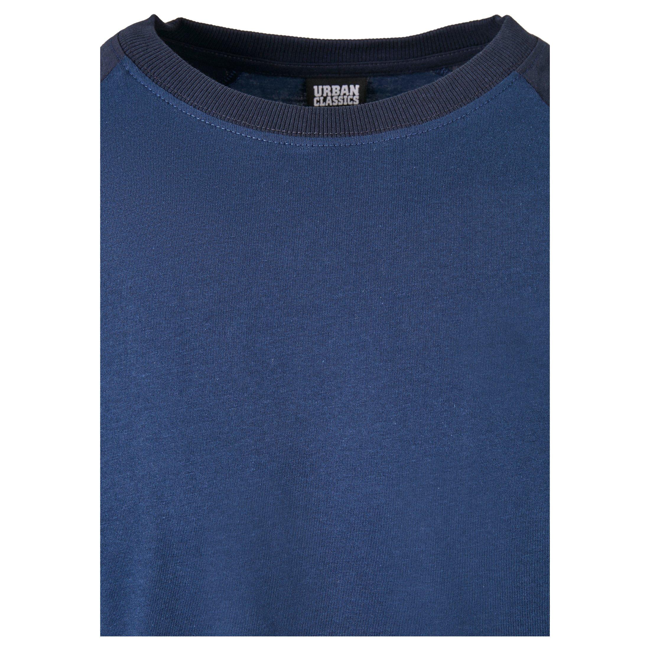 URBAN CLASSICS Raglan Contrast Langarm-T-Shirt  