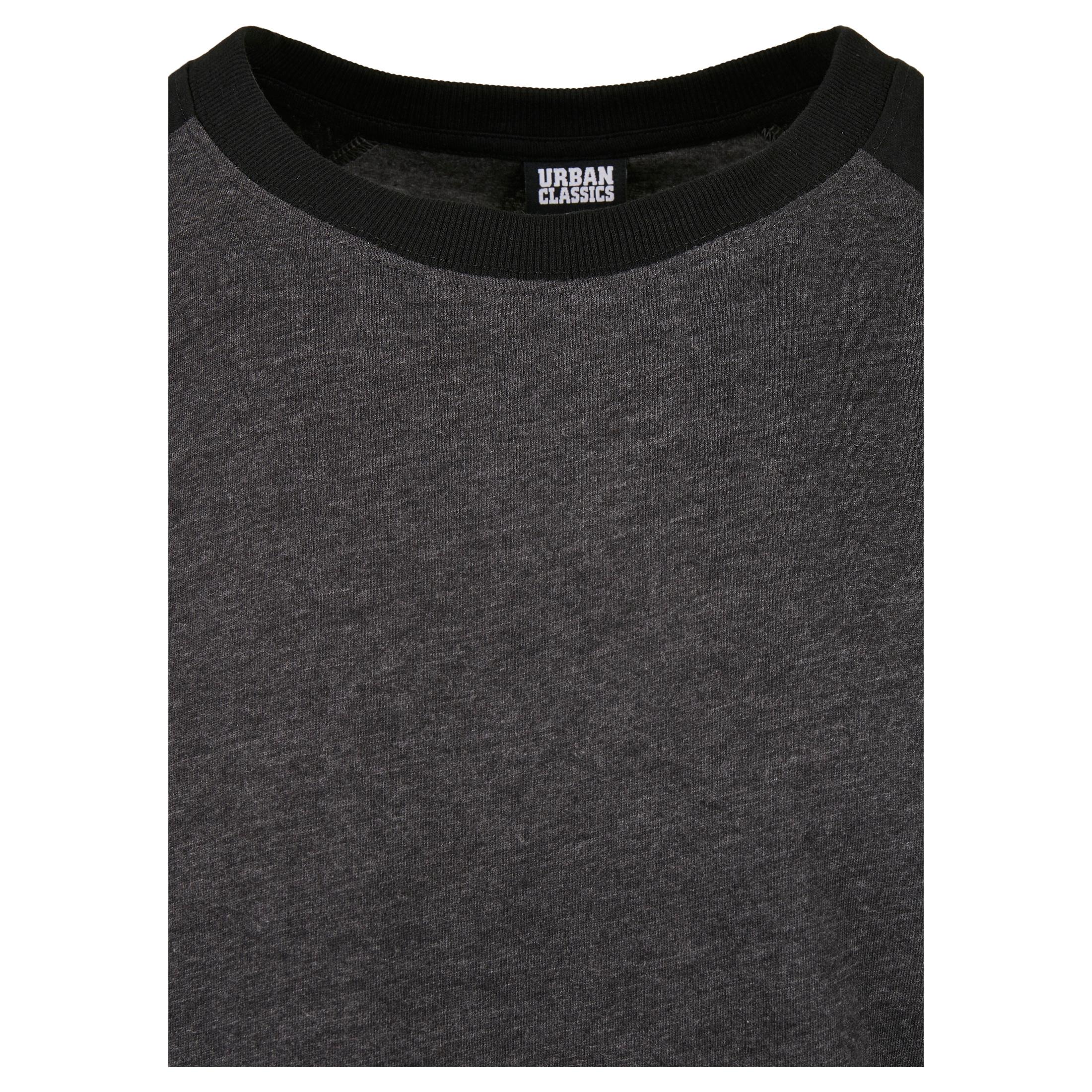 URBAN CLASSICS Raglan Contrast Langarm-T-Shirt  