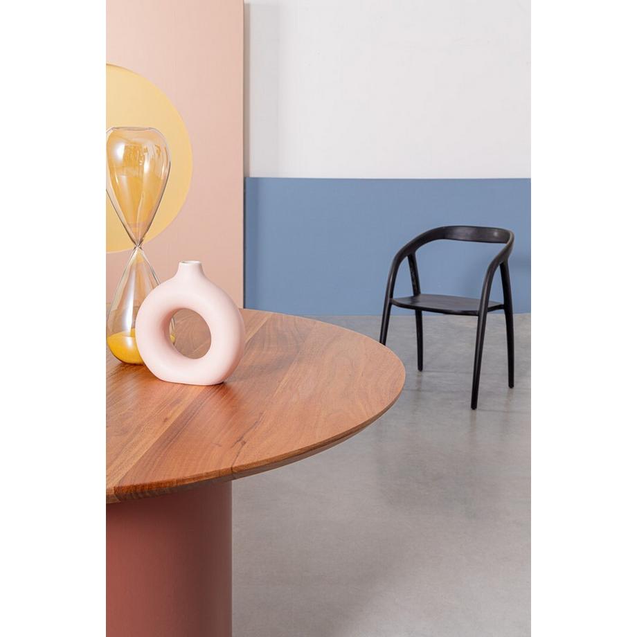 mutoni Table de salle à manger Ojas terracotta ronde 115  