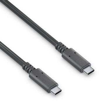 PI6000-020 câble USB 2 m USB 3.2 Gen 1 (3.1 Gen 1) USB C Noir