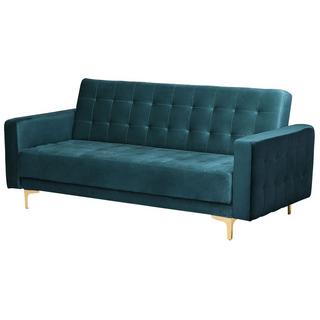 Beliani 3 Sitzer Sofa aus Samtstoff Modern ABERDEEN  