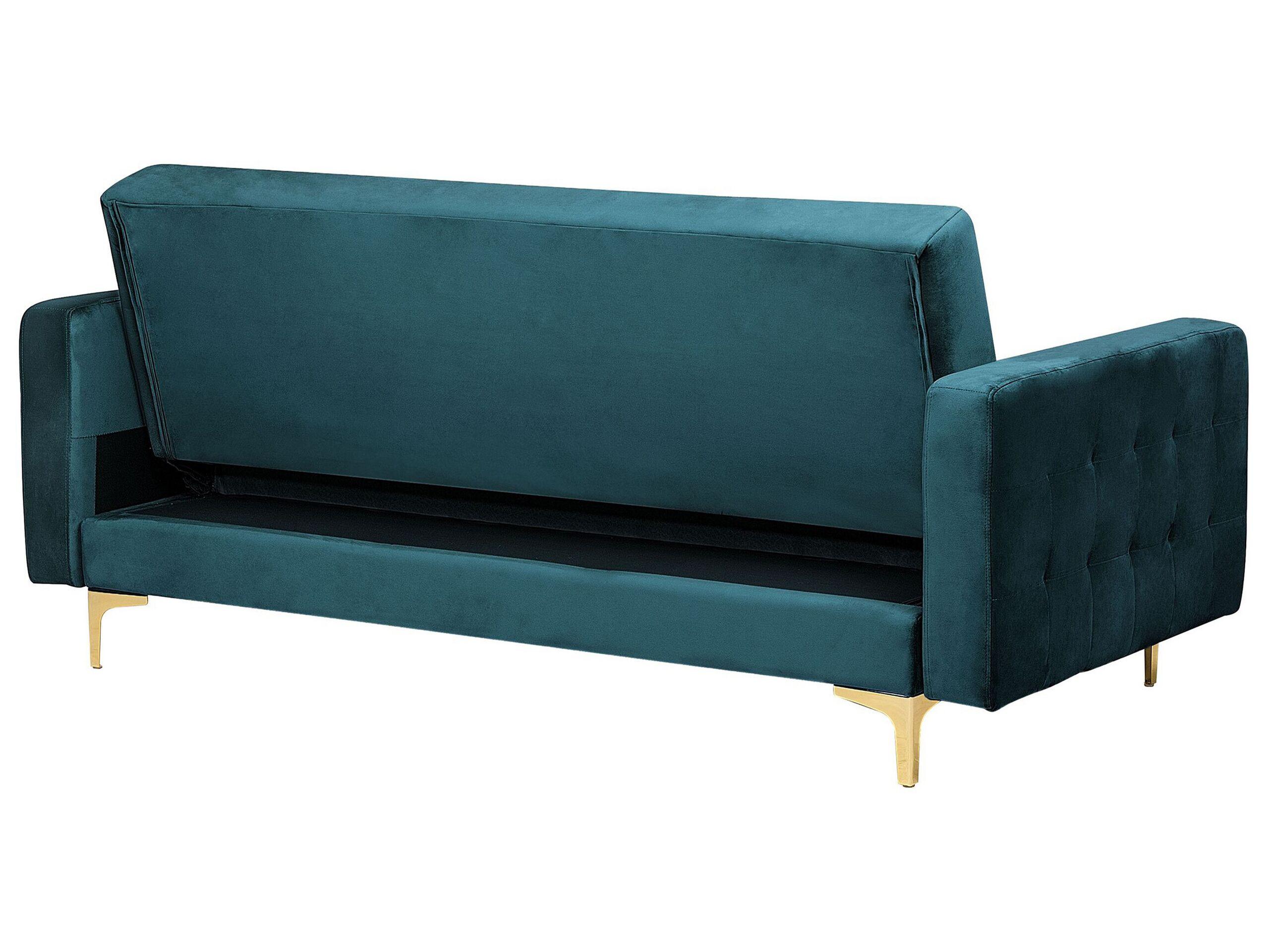 Beliani 3 Sitzer Sofa aus Samtstoff Modern ABERDEEN  