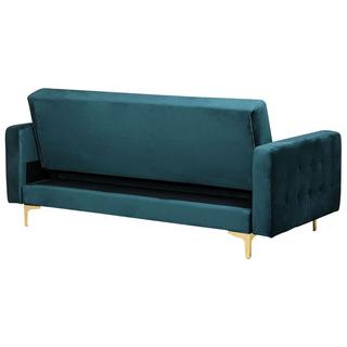 Beliani 3 Sitzer Sofa aus Samtstoff Modern ABERDEEN  