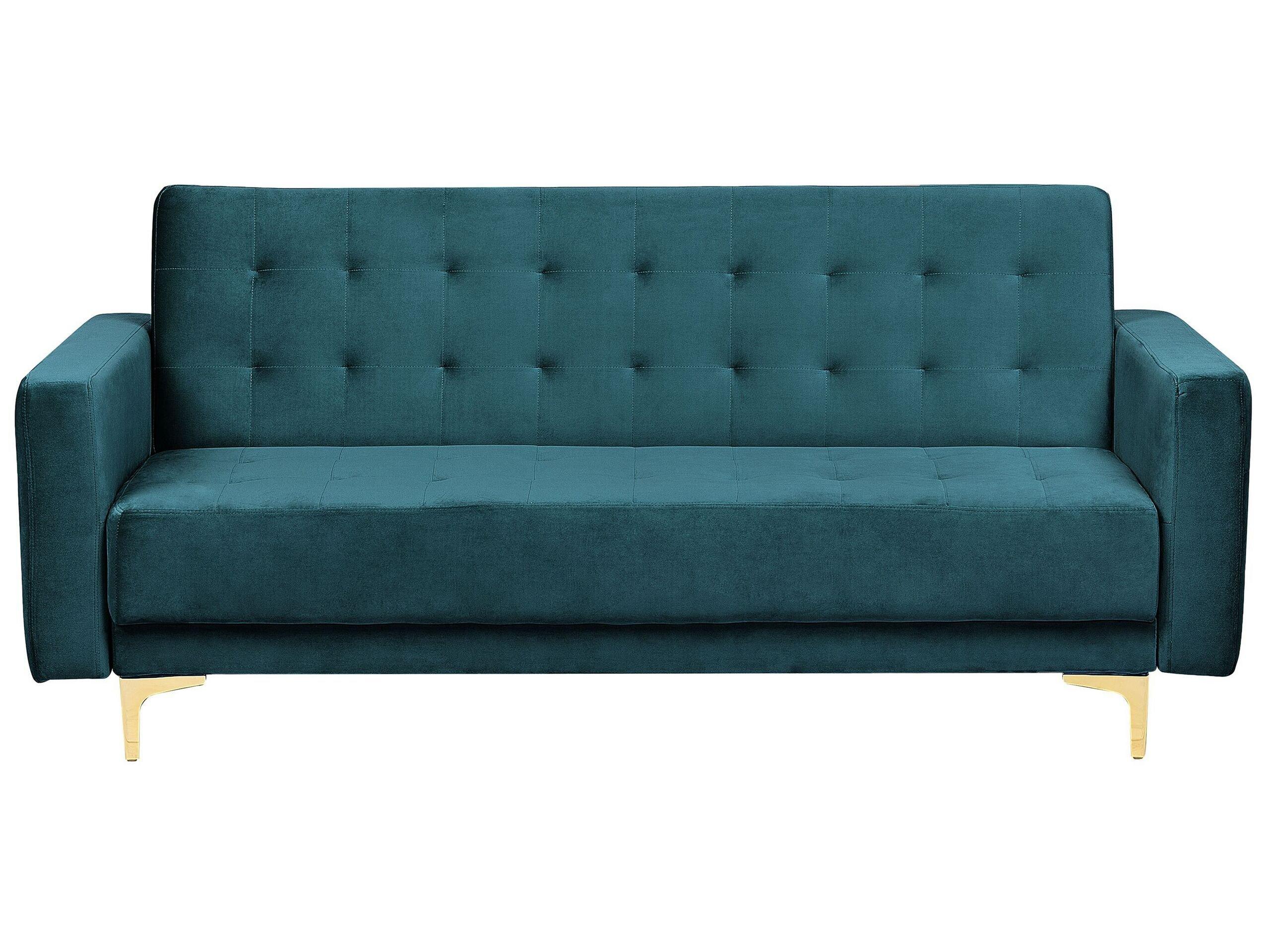 Beliani 3 Sitzer Sofa aus Samtstoff Modern ABERDEEN  