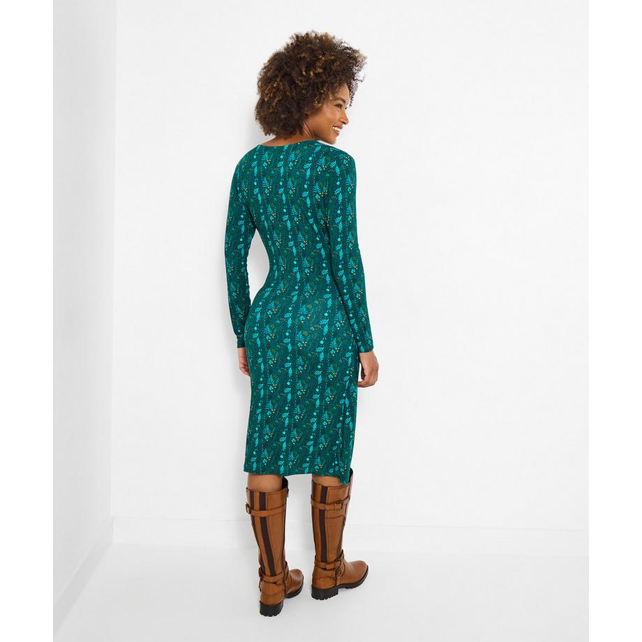 Joe Browns Robe longueur genou imprimé feuillage Petite  