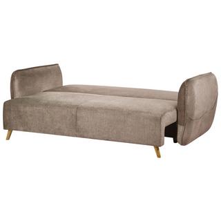 Beliani Schlafsofa aus Samtstoff Modern VALLANES  