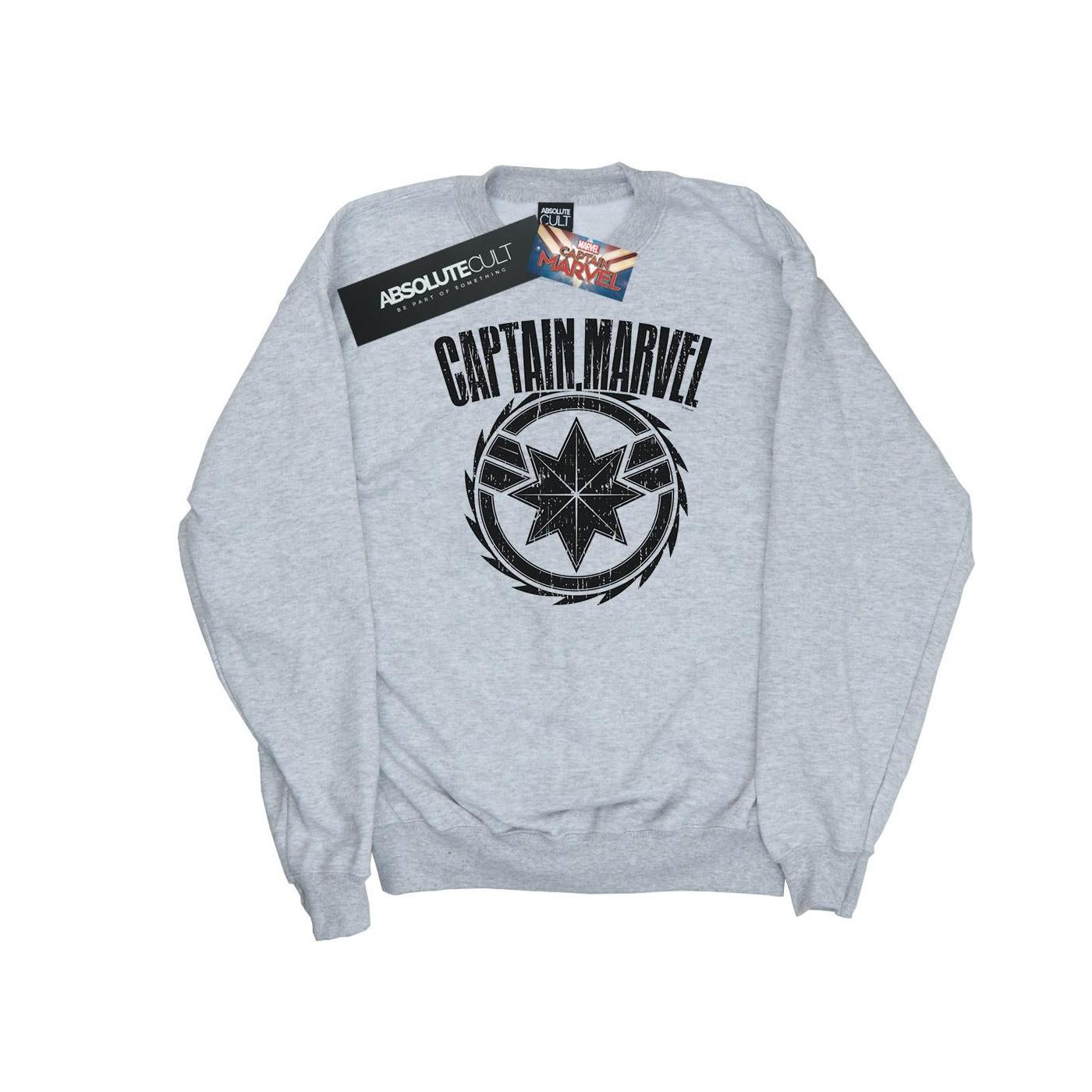 Image of Captain Blade Emblem Sweatshirt Damen Grau L
