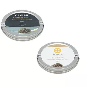 2er-Set je 30g von Manor Everyday und Osciètre Royal