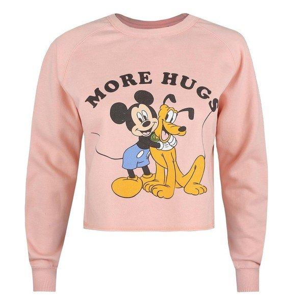 Image of More Hugs Kurzes Sweatshirt Damen Altrosa XL