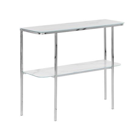 Beliani Console en Verre de sécurité Moderne CALVERT  