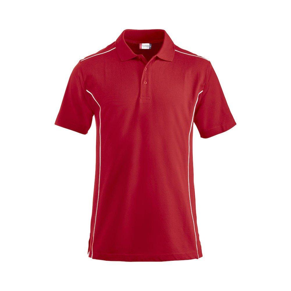 Image of New Conway Poloshirt Herren Rot Bunt XXL