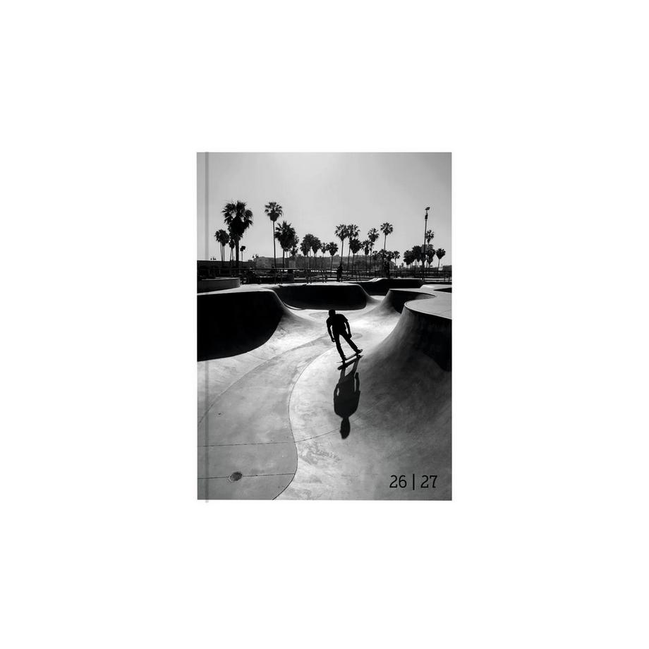 Biella Agenda scolaire mydiary 1 jour par page, Skater  