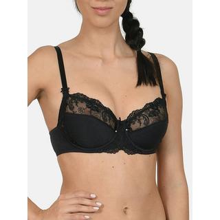 Lisca  Reggiseno con ferretto Caroline nero B to E 