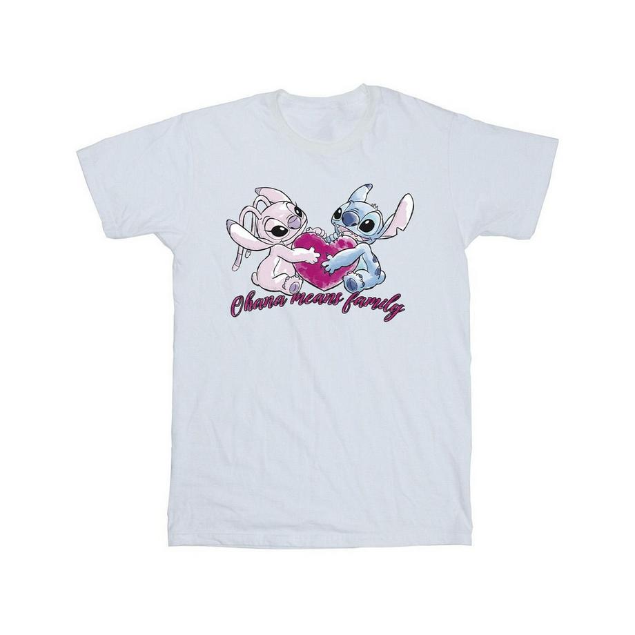 Disney Ohana Means Family Stitch und Angel T-Shirt  