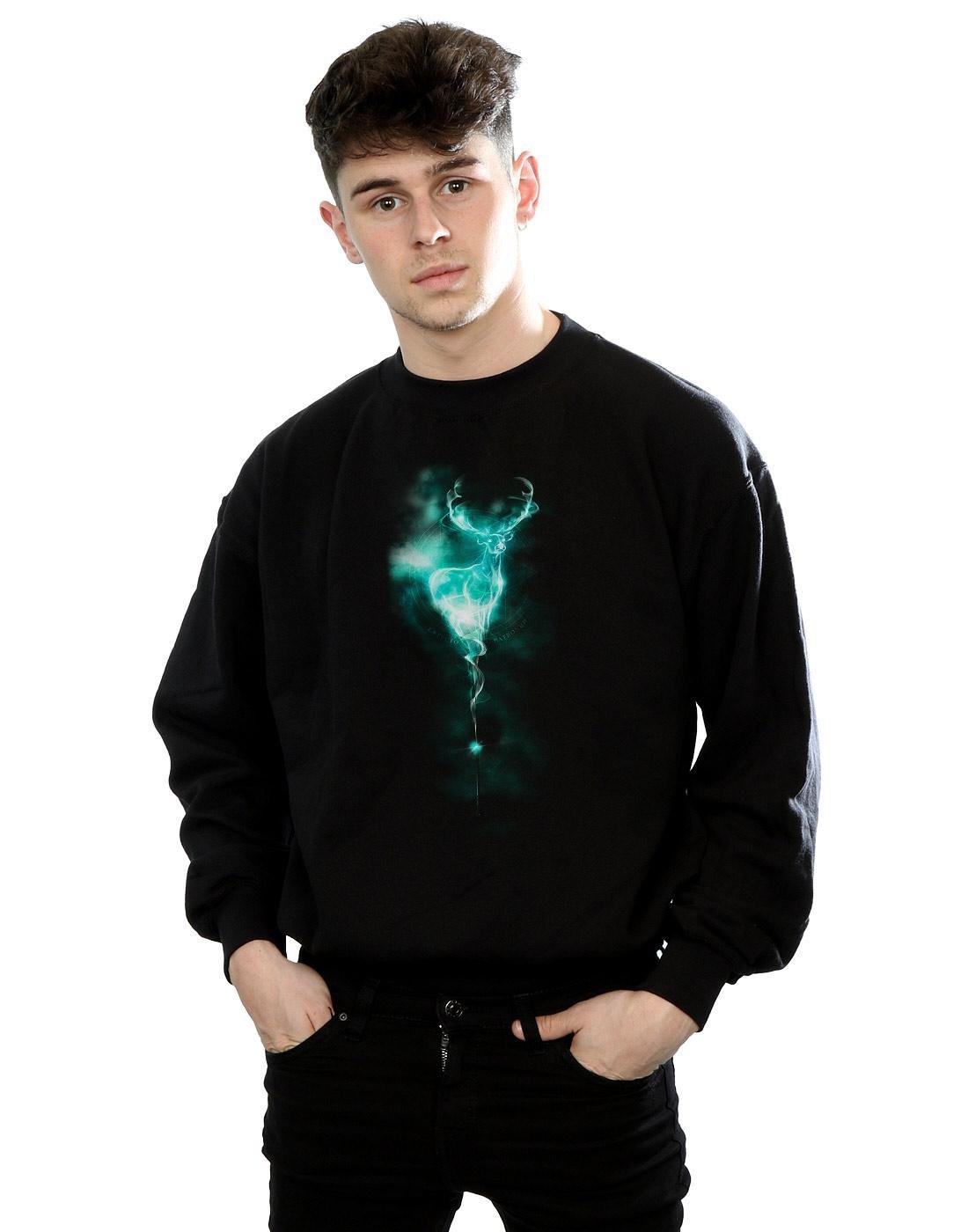 HARRY-POTTER  Patronus Mist Sweatshirt 