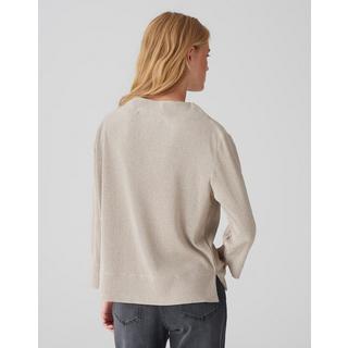 OPUS  Rippshirt Satalla Boxy Silhouette 