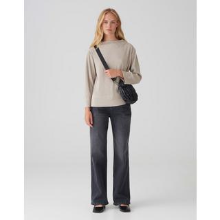 OPUS  Rippshirt Satalla Boxy Silhouette 