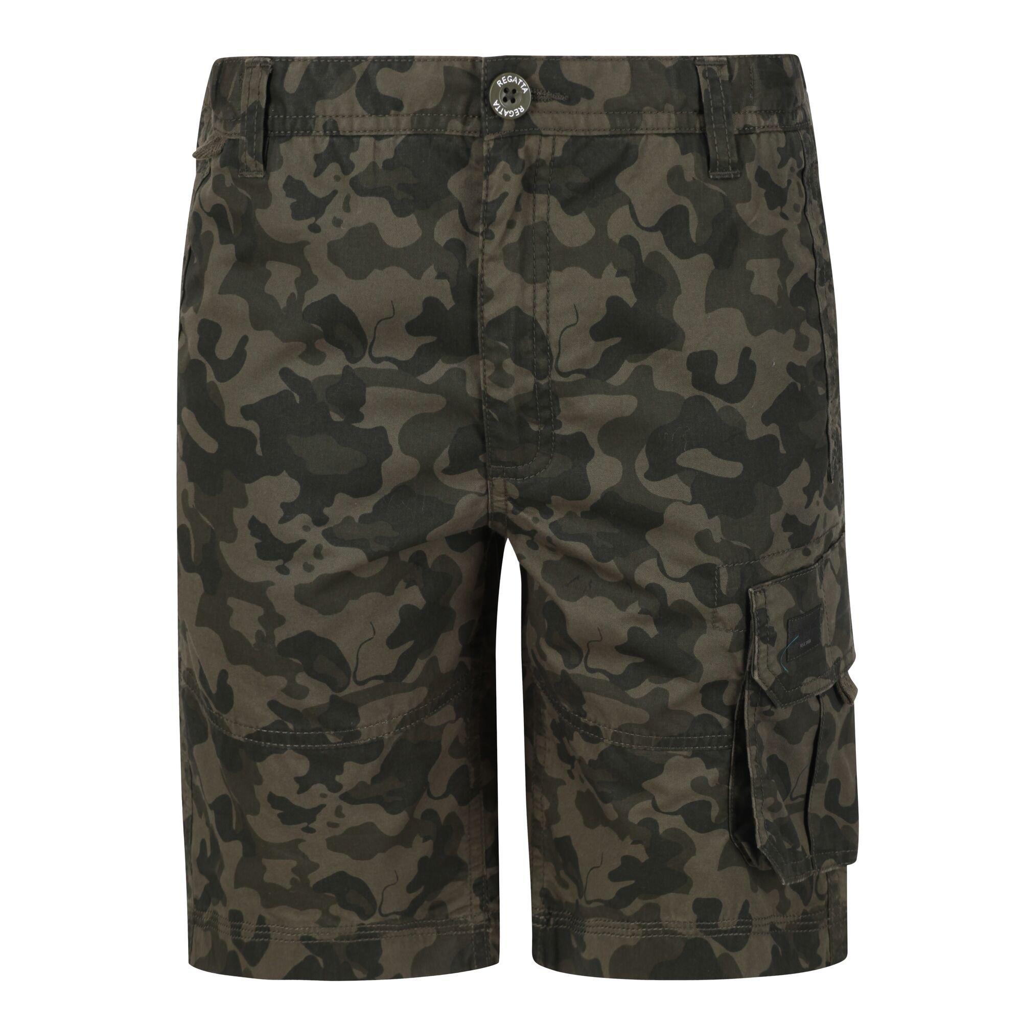 Image of Shorewalk Cargoshorts Jungen Militärgrün 170/176