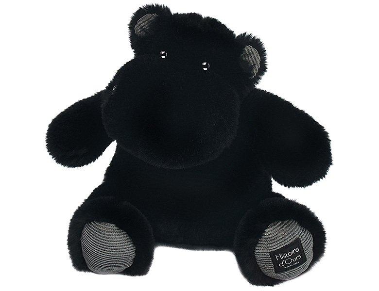 DouDou et compagnie  Hippo schwarz (25cm) 