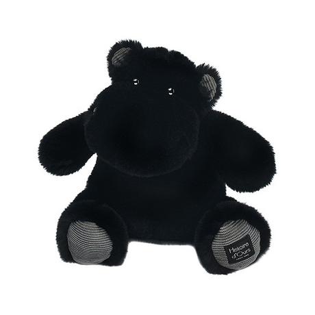 DouDou et compagnie  Hippo schwarz (25cm) 