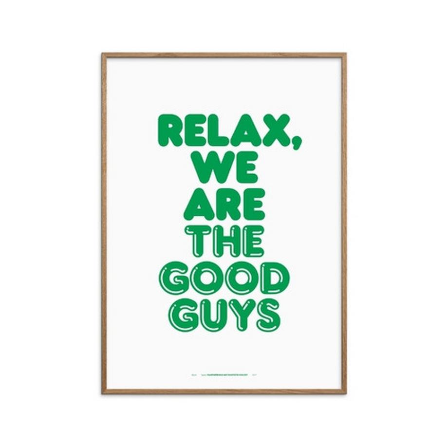 PosterandFrame Affiche RELAX 50x70 cm  