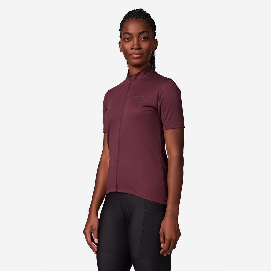 VAN RYSEL  Maillot vélo manches courtes femme Essential - polyester 