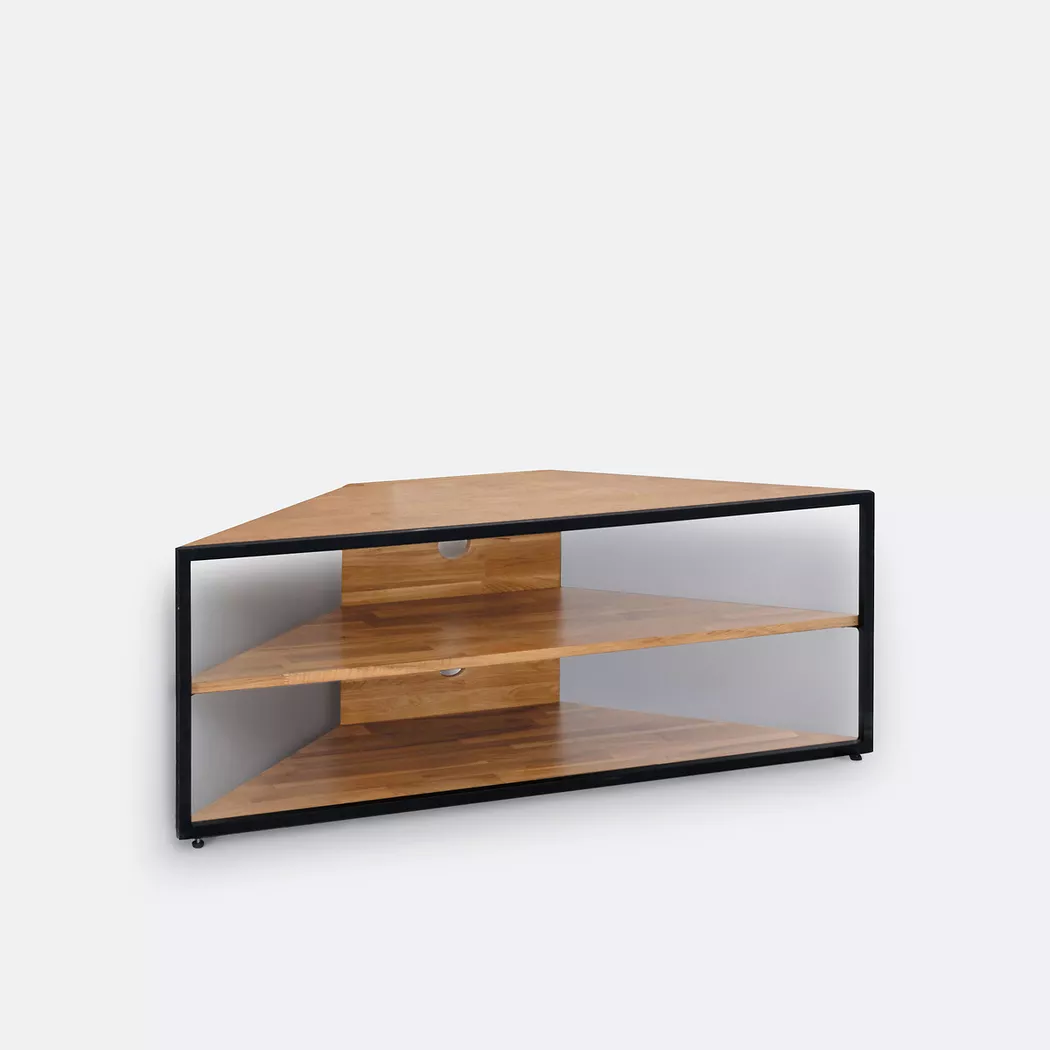 La Redoute Intérieurs - Eck-TV-Möbel, One Size, Beige