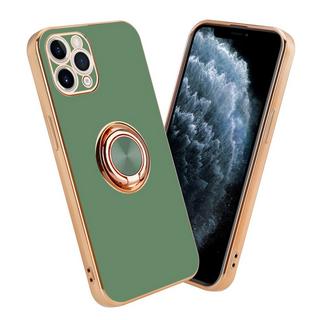 Cadorabo  Hülle für Apple iPhone 11 PRO MAX mit Ring - Schutzhülle 