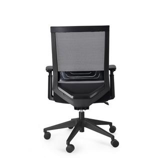 mutoni Fauteuil de bureau Marcus noir  