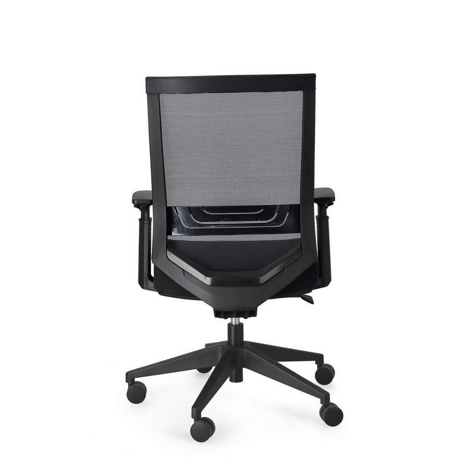 mutoni Fauteuil de bureau Marcus noir  